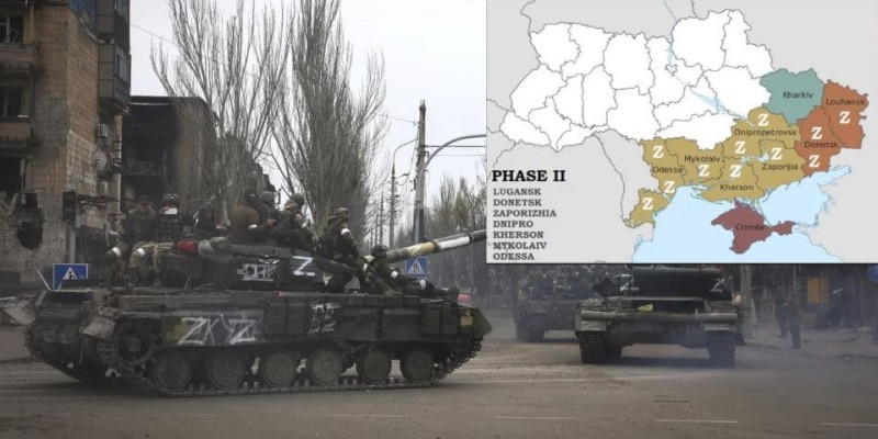 Έγγραφο βόμβα: Αυτά τα εδάφη παίρνει ο Πούτιν από την Ουκρανία - Αυτή θα είναι η «νότια Ρωσία»;