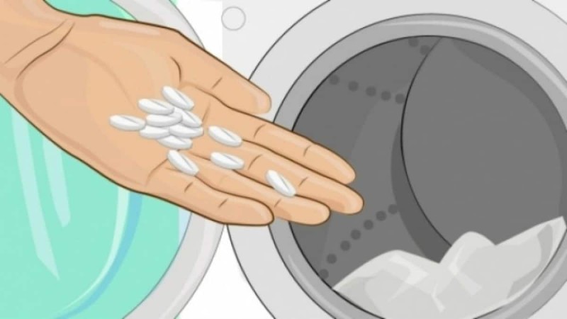 Έριξε ασπιρίνη στο πλυντήριο ρούχων - Ο λόγος θα σας αφήσει άφωνους