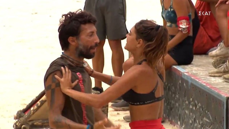 Survivor 5: Άγριος καυγάς με βρισιές και σπρωξίματα μεταξύ Βρισηίδας και Εμμανουήλ