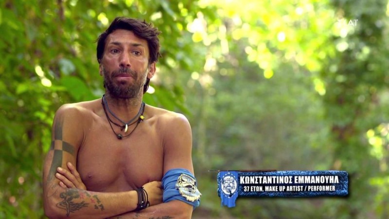 Survivor 5 - Κωνσταντίνος Εμμανουήλ: Έξαλλος με τον Καραγκούνια - «Άντε γεια Τάκη, δεν σε βλέπω καν» (Video)