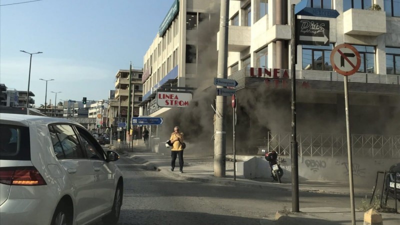 Συναγερμός στο Μαρούσι: Πυρκαγιά σε επιχείρηση στη Λεωφόρο Κηφισίας