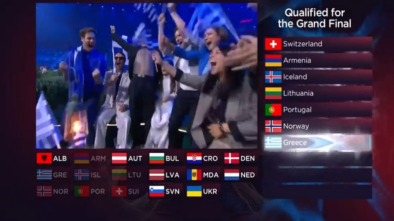 Στον τελικό της Eurovision η Ελλάδα! Ποιες άλλες χώρες πέρασαν;
