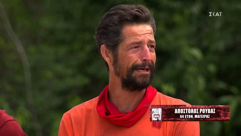 Αποχώρηση Survivor Απόστολος Ρουβάς