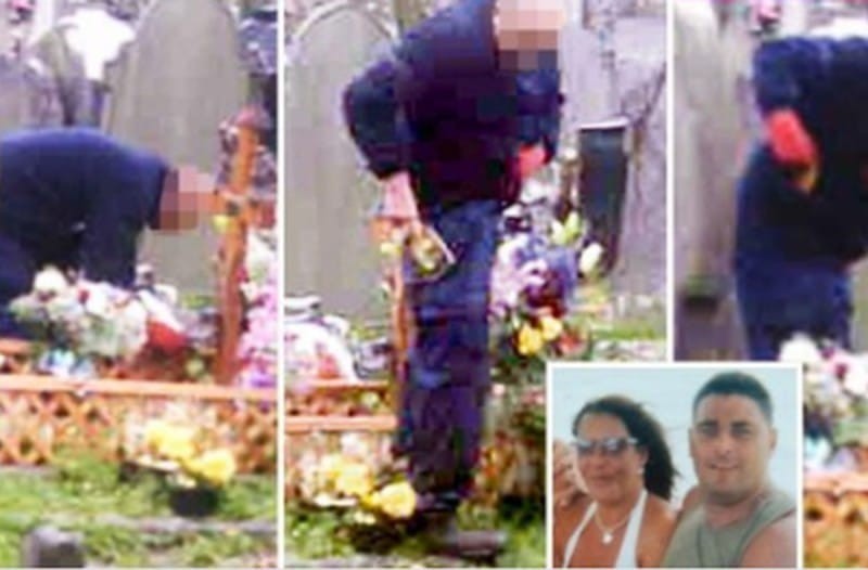  50χρονη έβαλε κρυφή κάμερα στον τάφο του άντρα της - Πάγωσε με αυτό που είδε (photo)