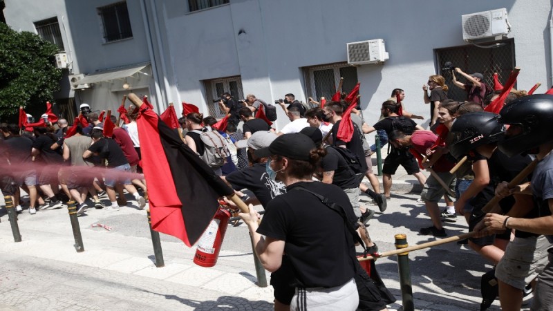 Θεσσαλονίκη: Στον εισαγγελέα οι δύο συλληφθέντες από τα χθεσινά επεισόδια στο ΑΠΘ