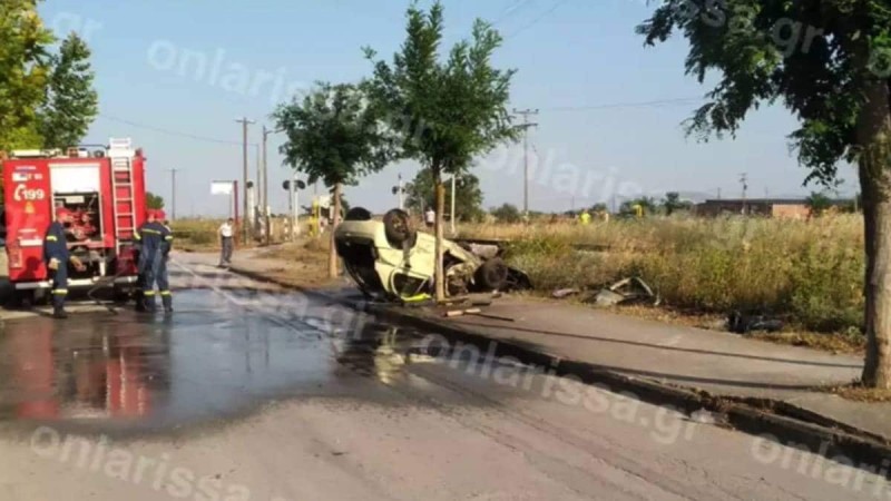 Ανείπωτη τραγωδία στη Λάρισα: Αυτοκίνητο συγκρούστηκε με τρένο - Ένας νεκρός