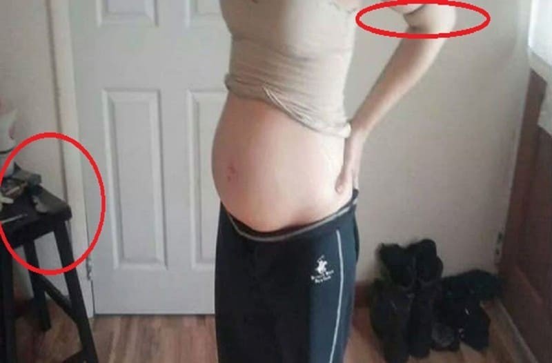 Έγκυος τράβηξε αυτή την φωτογραφία και την ανέβασε στο facebook - Τότε η αστυνομία άρχισε αμέσως να την αναζητάει