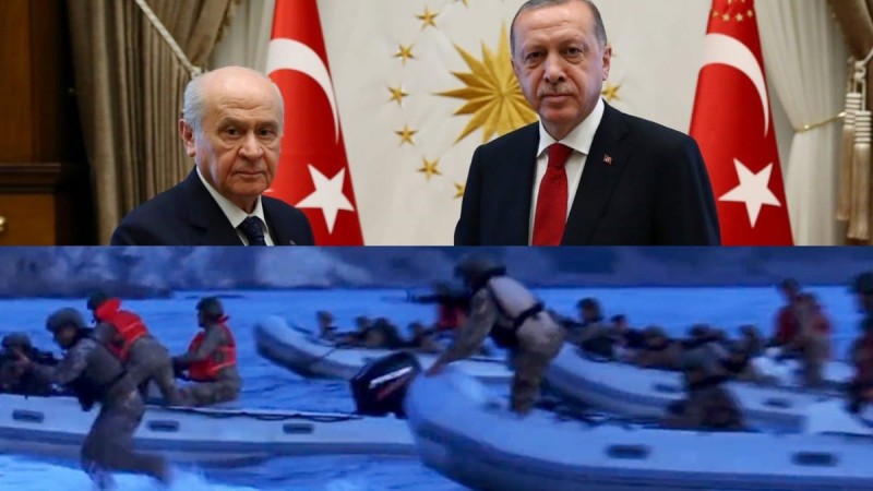 Ερντογάν και Μπαχτσελί απειλούν πλέον ευθέως την Ελλάδα: «Δεν αστειευόμαστε καθόλου - Mην εξοπλίζετε τα νησιά»