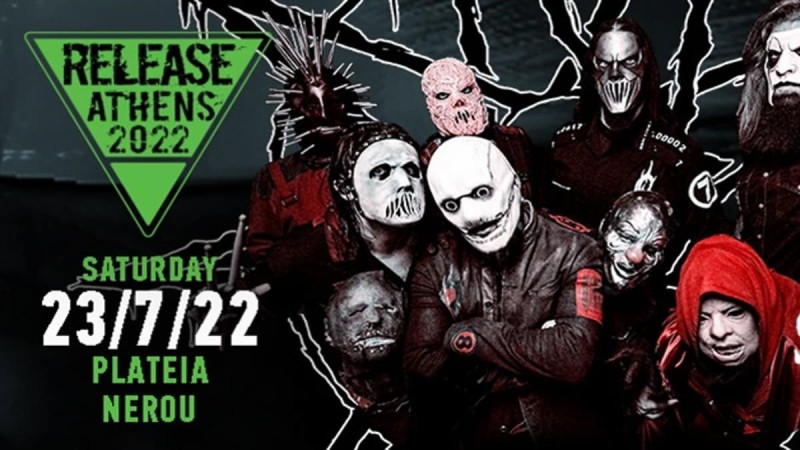 Tο Release Athens υποδέχεται τους τεράστιους Slipknot στην Πλατεία Νερού στο Φάληρο