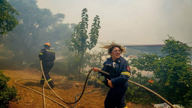 Φωτιά τώρα στη Λέσβο: Νέα αναζωπύρωση στην περιοχή Λαγκάδα