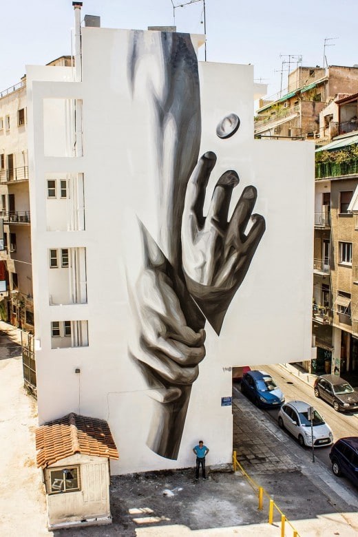 Τα πιο εντυπωσιακά graffiti της Αθήνας