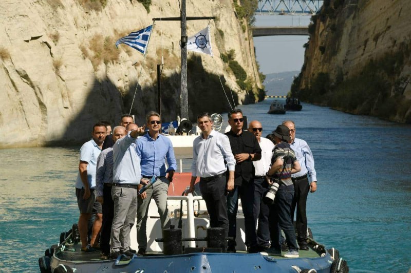 «Έσκασαν» τα ευχάριστα! Η διώρυγα της Κορίνθου επαναλειτουργεί μετά από δύο χρόνια