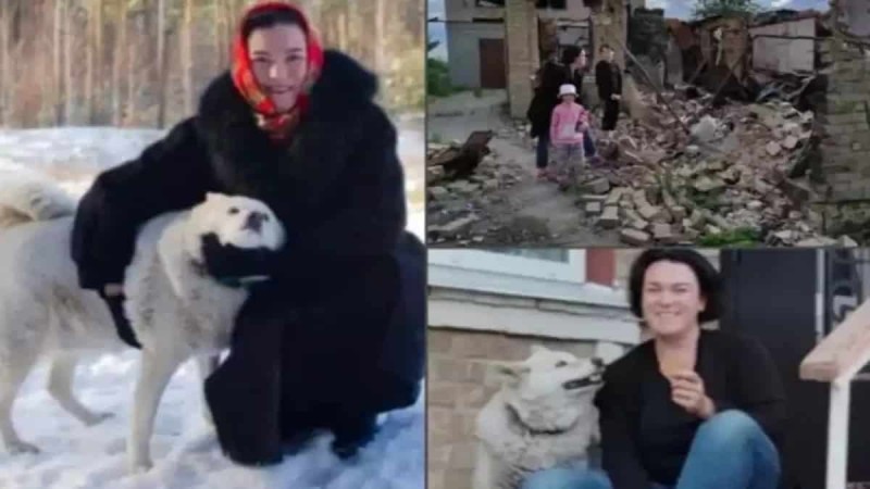Ραγίζει καρδιές ιστορία από την Ουκρανία: Επέστρεψαν στην έρημη πόλη τους και βρήκαν το σκυλί τους να τους περιμένει!