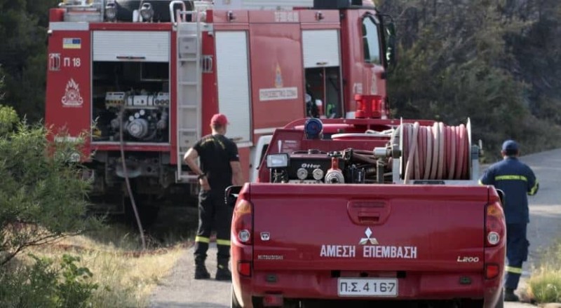 Φωτιά τώρα σε Μαρκοπουλο - Πόρτο Ράφτη!