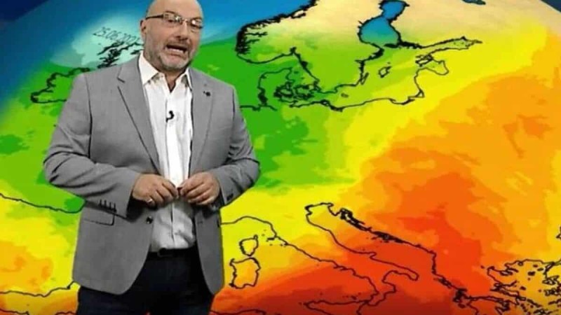 Σάκης Αρναούτογλου: Προειδοποίηση για 40άρια! Ο χάρτης με τις θερμοκρασίες μέχρι τις 26 Ιουλίου (photo)
