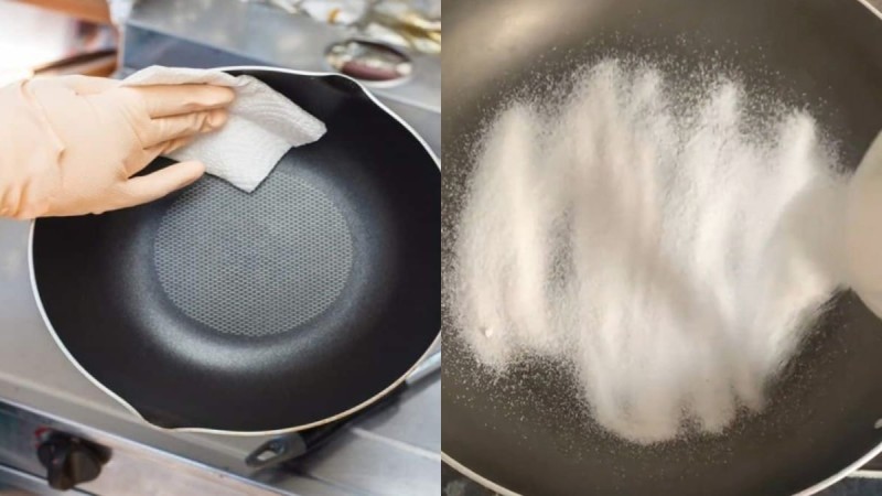Κεραμικό τηγάνι: 3 πανέξυπνα κόλπα για να το καθαρίσετε εύκολα και φυσικά