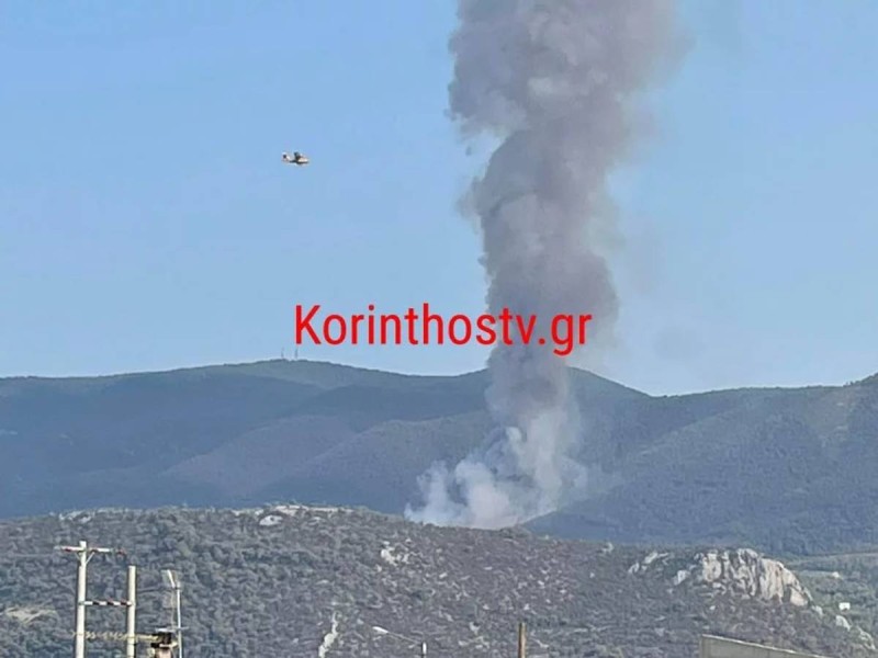 Πύρινα μέτωπα στην Ελλάδα: Σε ύφεση η φωτιά στην Κέρκυρα - Καλύτερη η εικόνα σε Κορινθία και Αμαλιάδα (φωτο)