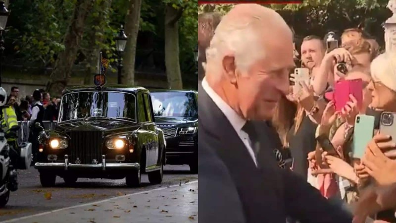 Βασιλιάς Κάρολος: Έφτασε στο παλάτι του Μπάκιγχαμ πλάι στην Καμίλα - Θερμή υποδοχή και χαιρετισμοί με πλήθος κόσμου (video)