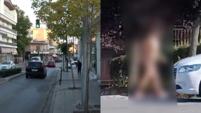 Άλαλα τα χείλη περαστικών στην Κοζάνη: Γυμνός 22χρονος φοιτητής έκανε βόλτες στους δρόμους της πόλης (photos)