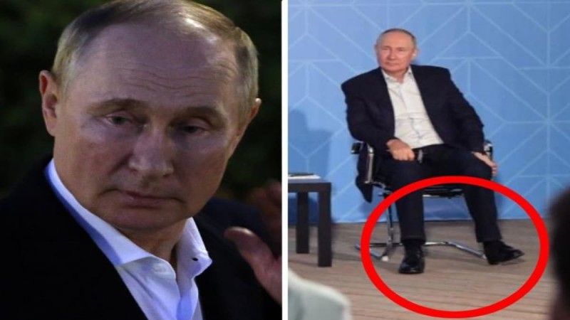 Βλαντιμίρ Πούτιν: Νέες φήμες για την υγεία του – Οι περίεργες κινήσεις με τα πόδια (video)