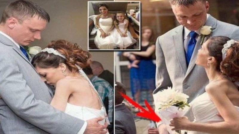 Όλοι νόμιζαν ότι είναι ένας συνηθισμένος γάμος - Όταν όμως πρόσεξαν τη νύφη δίπλα στον γαμπρό... (photo)