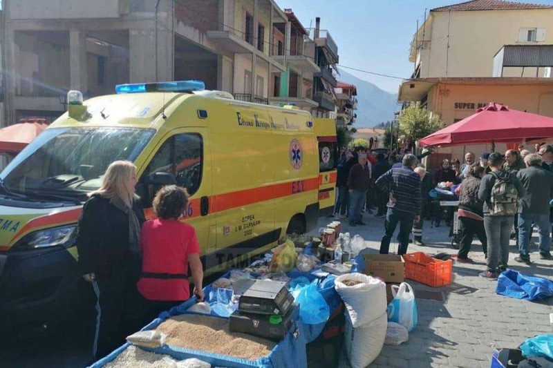 Πανικός στην Καλαμπάκα: Πανικός σε λαϊκή αγορά – Ανεξέλεγκτο αυτοκίνητο προκάλεσε τραυματισμούς