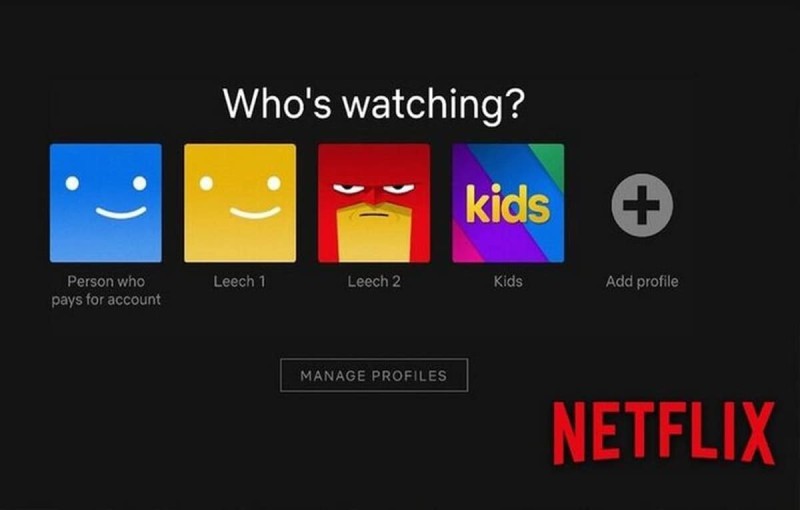 Λογαριασμοί Netflix