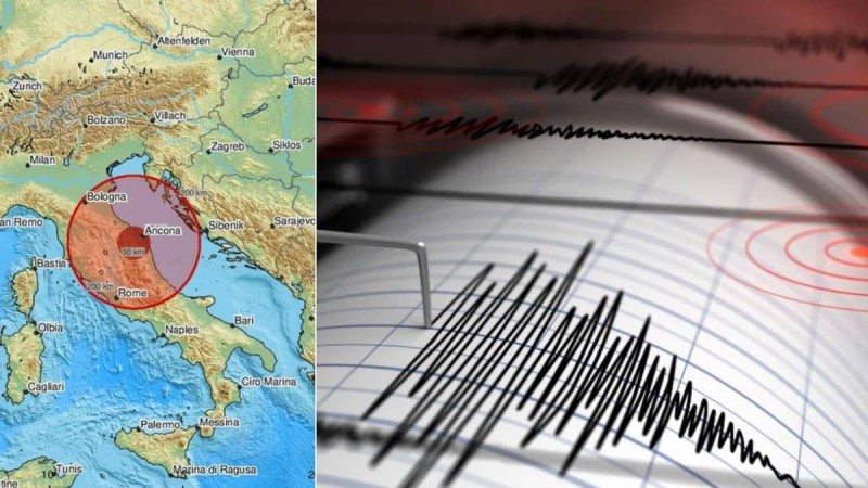 Ισχυρός σεισμός 6,1 Ρίχτερ στην Ιταλία!