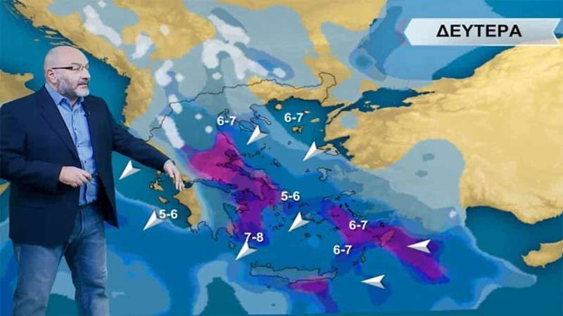 «Κόκκινος» συναγερμός από Σάκη Αρναούτογλου: Ραγδαία αλλαγή του καιρού τη Δευτέρα – Οι πρώτες εκτιμήσεις και οι περιοχές που θα επηρεαστούν