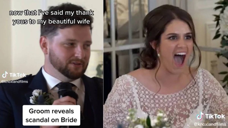 Viral: Γαμπρός αποκάλυψε στους καλεσμένους το «ντροπιαστικό» μυστικό της νύφης την ώρα της πρόποσης