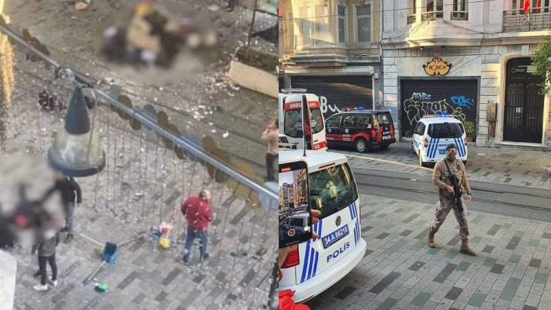Συναγερμός στην Τουρκία: Έκρηξη στην πλατεία Ταξίμ της Κωνσταντινούπολης - Τουλάχιστον 1 νεκρός, αρκετοί τραυματίες (Video)