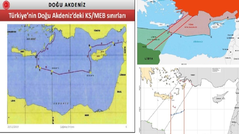 Χάρτες τουρκολιβυκου μνημονίου