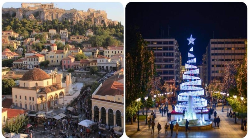 Μουσικές παραστάσεις και Χριστουγεννιάτικα Χωριά στην Αθήνα