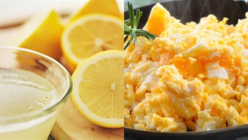 Αφράτα αυγά: Λίγες σταγόνες λεμονιού στο μείγμα και θα έχετε το υπέρτατο γευστικό αποτέλεσμα