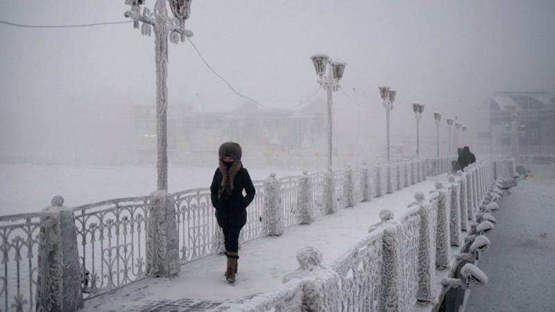 Οϊμιάκον: Το πιο παγωμένο κατοικήσιμο μέρος της Γης βρίσκεται στη Ρωσία! Στους -67% η θερμοκρασία αυτές τις μέρες (photos+video)