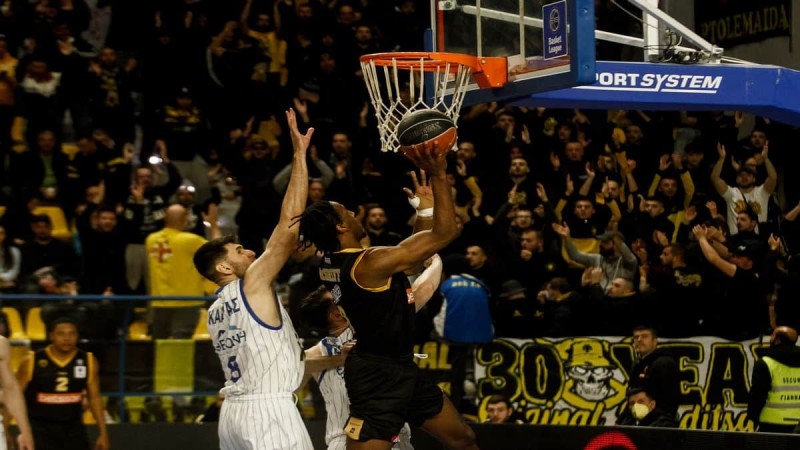 Basket league / Καρδίτσα - ΑΕΚ (64-70) : Δύσκολο διπλό στο Γιάννης Μπουρούσης