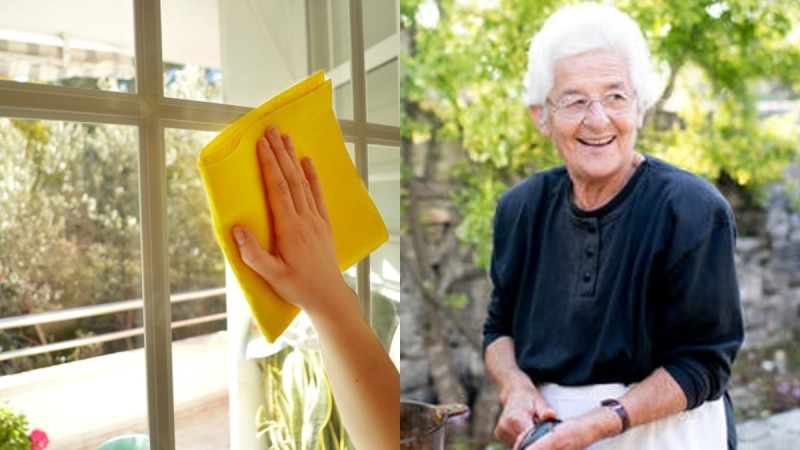 Δια χειρός γιαγιάς: Το αλάνθαστο κόλπο με ξύδι και 2 ακόμα υλικά για αστραφτερά τζάμια