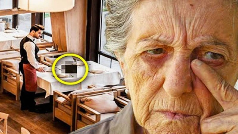 88χρονη γιαγιά φεύγει από το εστιατόριο χωρίς να πληρώσει - Τότε ο σερβιτόρος ανακαλύπτει...