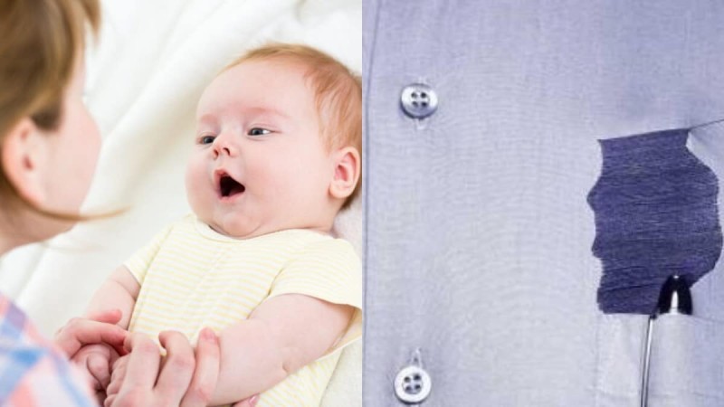 Το χρησιμοποιείτε συνέχεια για το μωρό σας: Το «μαγικό» υλικό για να εξαφανίσετε τους λεκέδες από λάδι στα ρούχα σας