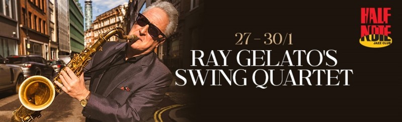 Ο «Νονός του Swing» Ray Gelato έρχεται στο Half Note