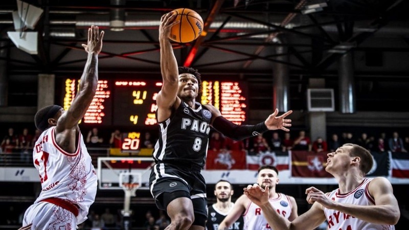 Basketball Champions League: Οδυνηρός αποκλεισμός για τον ΠΑΟΚ στη Λιθουανία