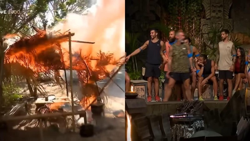 Survivor All Star trailer 31/1: Τεράστια καταστροφή για τους Μαχητές με την φωτιά να διαλύει την καλύβα! Έξαλλοι όλοι με το κινητό της Ασημίνας απειλούν να φύγουν από το ριάλιτι