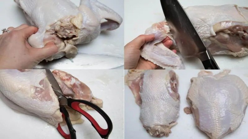 Κόλπα μαγειρέματος: Έτσι θα χωρίσετε σωστά ένα ολόκληρο κοτόπουλο - Τα μυστικά του σωστού κοψίματος