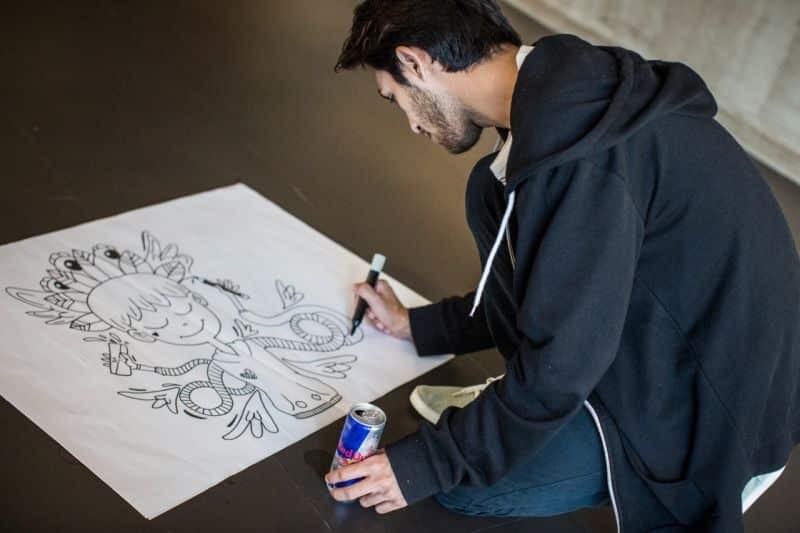 Red Bull Doodle Art: Άσε το μυαλό σου να σε ταξιδέψει