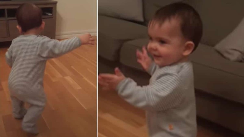 10 μηνών μωρό δεν χάνει βήμα - Χορεύει ζεϊμπέκικο και… λιώνει τους πάντες (Video)
