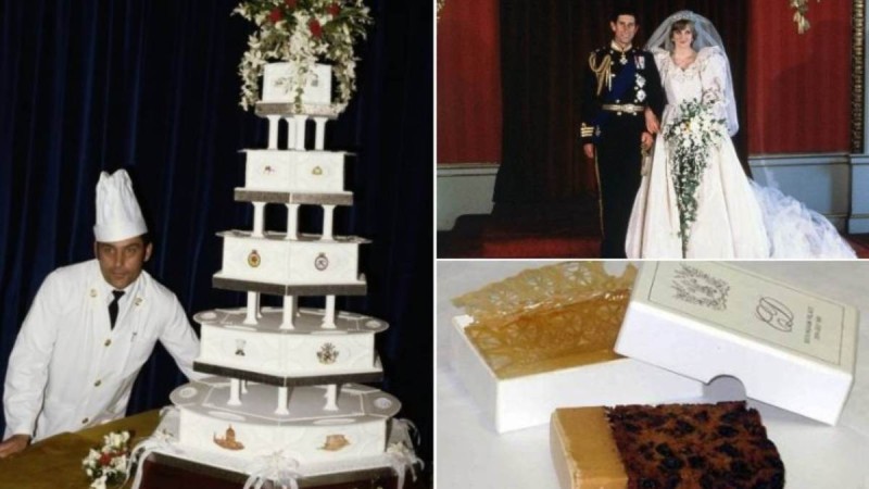 Θα μείνετε «κάγκελο»: Τόσο κοστίζει ένα κομμάτι... τούρτα από τον γάμο της Πριγκίπισσας Νταϊάνα, 42 χρόνια μετά!