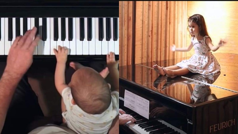 Μπαμπάς και κόρη παίζουν πιάνο σε βάθος 5ετίας - Το viral βίντεο που «λύγισε» το Youtube!