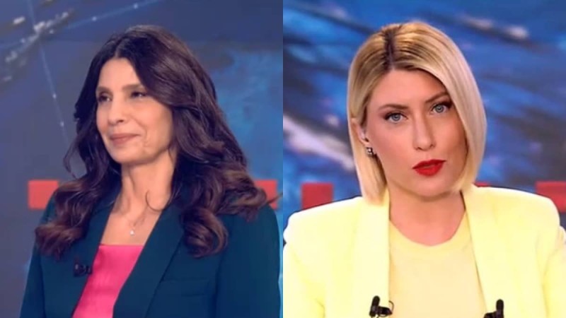 Η τηλεοπτική συνάντηση Σίας Κοσιώνη και Πόπης Τσαπανίδου και η ατάκα της παρουσιάστριας στην έναρξη της συζήτησής τους (video)