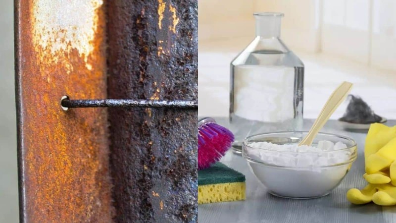 Φθαρμένο μέταλλο: Το κόλπο με την μαγειρική σόδα και 2 ακόμα υλικά για να εξαλείψετε την σκουριά εύκολα και αποτελεσματικά
