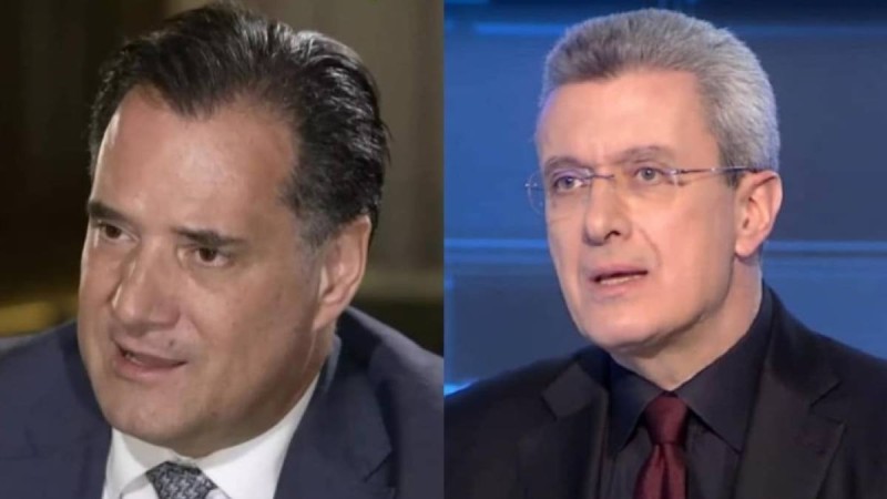 Χαμός με τον Νίκο Χατζηνικολάου και τον Άδωνι Γεωργιάδη: «Έρχεται π@ύτσ@» – Άφωνος ο υπουργός Ανάπτυξης με τον δημοσιογράφο! (Video)